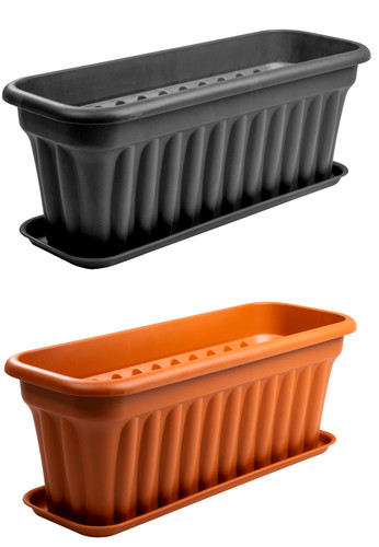 Large extra long trough - large, plant