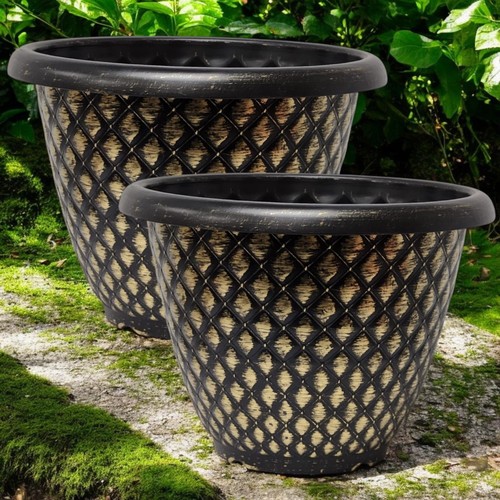 Set plant pots planters - of,
