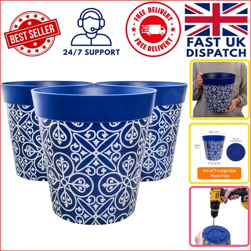 Set large blue - large, maroc