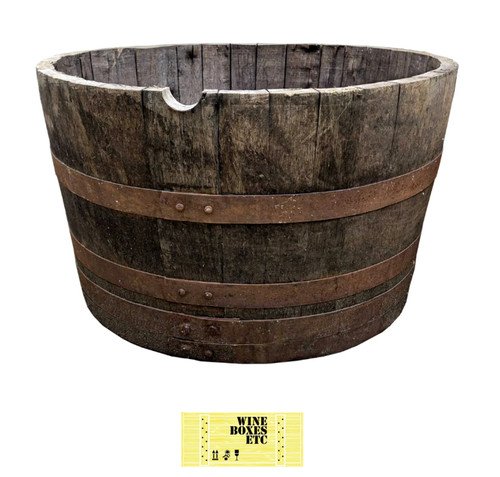Large half oak wooden - half,