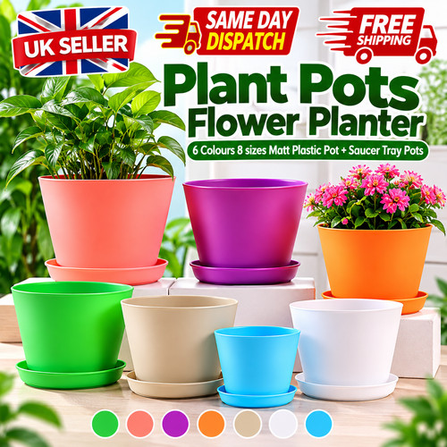 Plant pots flower planter - plant, 6