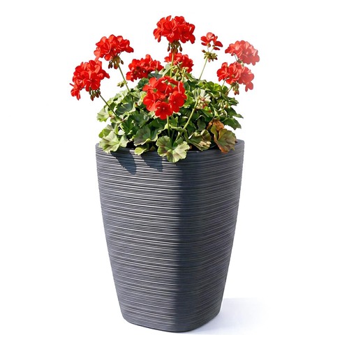Flower pot with insert 9cm - with,