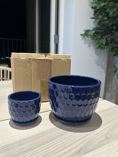 Nattol ceramic flower - ceramic, pots