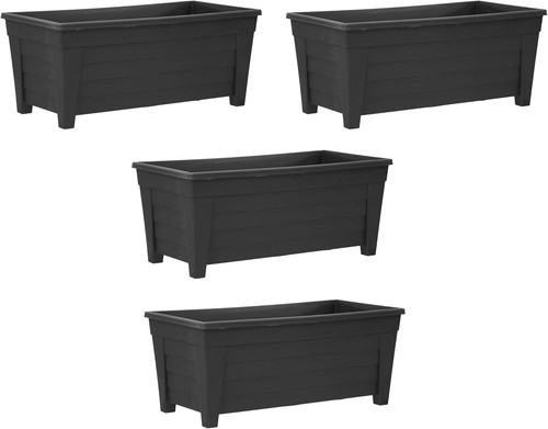 Large black plastic - large,